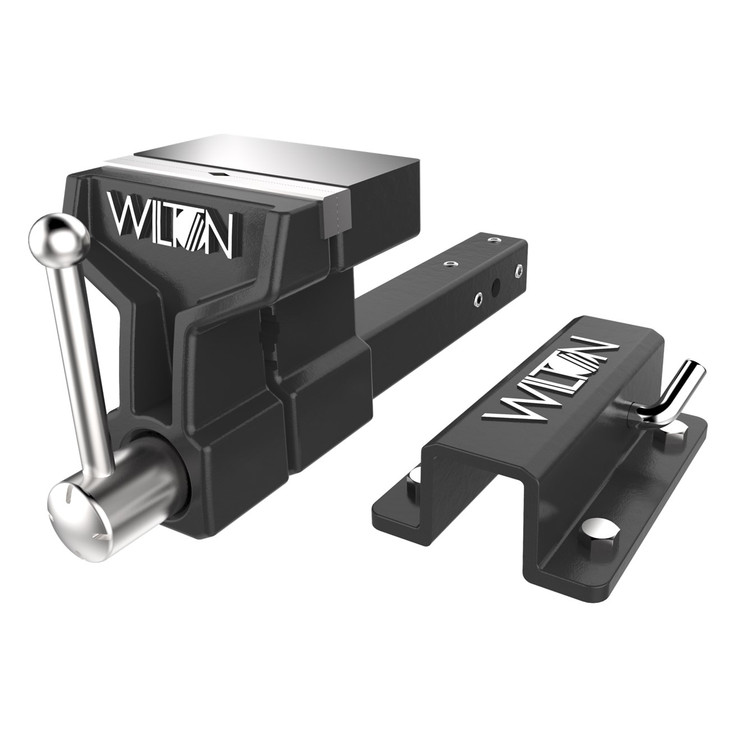 ATV All Terrain Truck Hitch Vise, 6", Included Mounting Bracket, Hitch Pin Included