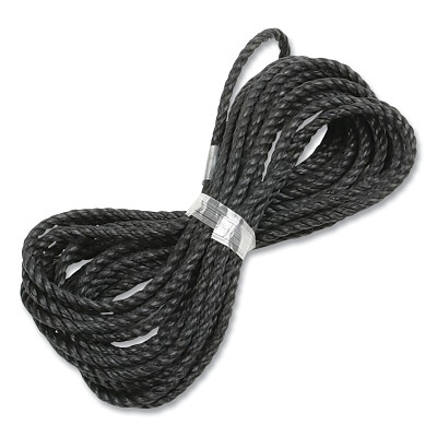 Werner 30-1 Rope Kit, 16 in to 40 in L, Aluminum/ Fiberglass, Black