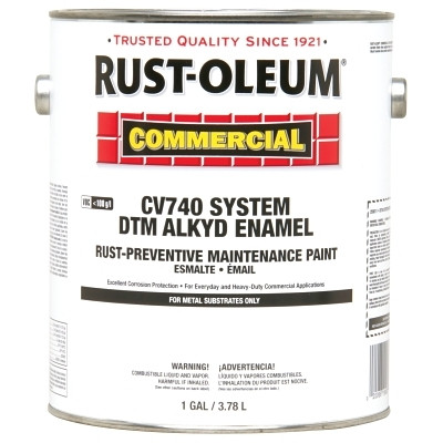 Rust-Oleum 255614 Alkyd Enamel Gloss White Rust-Preventative Maintenance Paint
