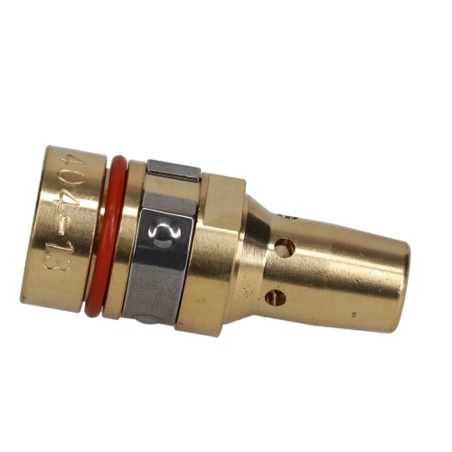 Gas Diffuser with Set Screw, 0.73 Inch W, 1.75 Inch H