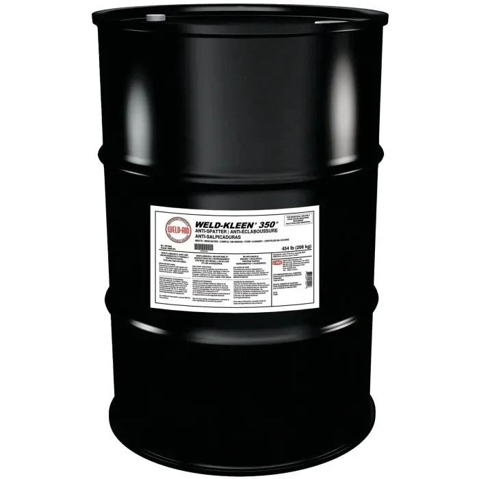 Anti-Spatter, Weld-Aid Weld-Kleen 350, Red, 9.5 pH, Liquid