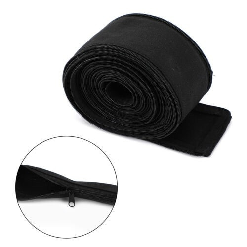 Cable Cover, 10 ft L, Zippered Style, 4 Inch W