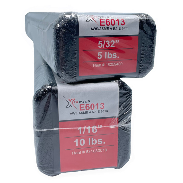 E6013 1/8 x 10Lb. Tube, Vac Pack, AWS A5.1, CTD Elec