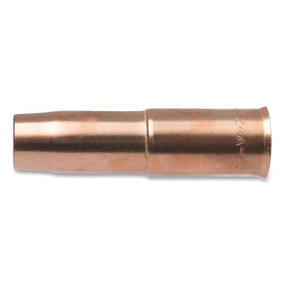 Tweco 24CT62S 24 Series Nozzle, Coarse Thread, 1/8 in. Tip Recess, 5/8 in Bore, For No. 4 Gun, Copper Alloy