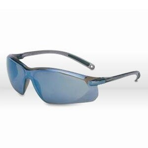 Eye Protection, Sperian A700 Series Protective Eyewear (ANSI Z87+ /CSA Z94.3 Approved) Blue Mirror Lense Safety Glasses 10/bx