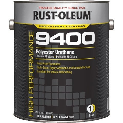 Coating, 9400, 1 gal, Red, Gloss, High Performance