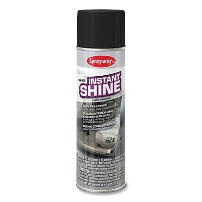Sprayway SW936 Instant Shine, 20 oz Can, Clear, Solvent Odor