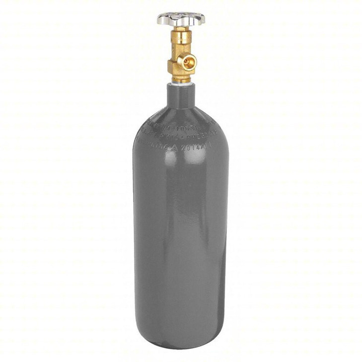 Cylinder, DOT/TC, 20cuft, Inert, CGA 580, Gray