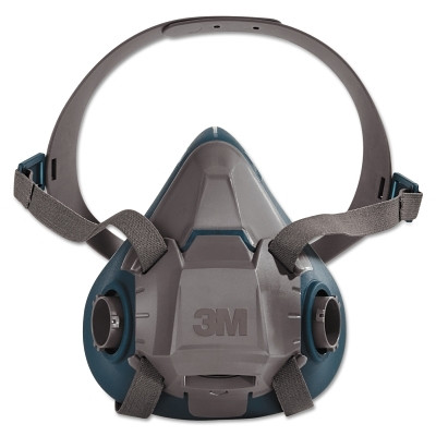3M 7000128238 Rugged Comfort Half-Facepiece Reusable Respirator, Medium