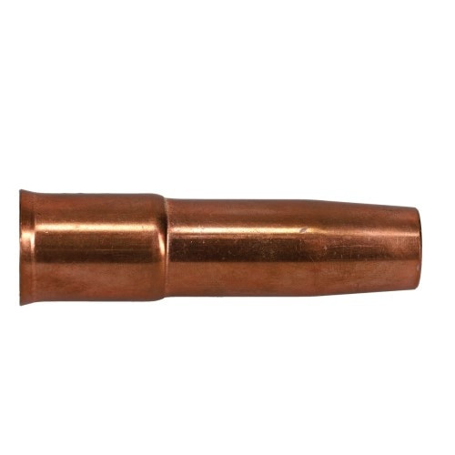 Mig Nozzle, Short Stop, 1/2 Inch Dia, 0.83 Inch W