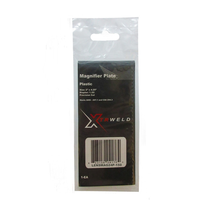 MAG Lens DIOP Magnification 1.50 2x4.25" POLY Ea in Hang Bag