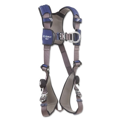 DBI-SALA 1113082 ExoFit NEX Vest-Style Positioning/Climbing Harnesses, 3 D-Rings, Large, Q.C.