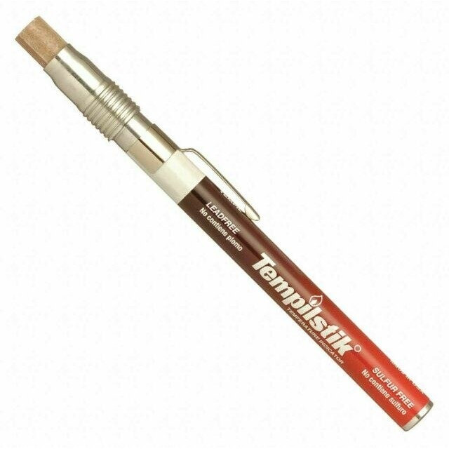 Tempil Temperature Indicators, Tempilstik, Temperature: 343 C / 650 F,  Package Qty: 10 per case