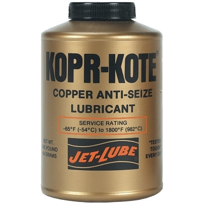 Jet-Lube 10004 Kopr-Kote High Temperature Anti-Seize & Gasket Compound, 1 lb, Can