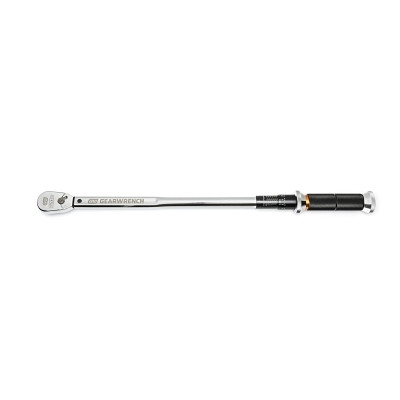 GEARWRENCH 85181 120XP Micrometer Torque Wrench, 1/2 in Drive, 30 ftlb to 200 ftlb, Square