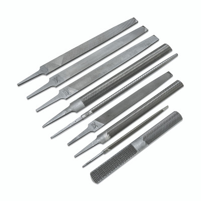 Crescent/Nicholson 22030NNN 9-Pc Maintenance File Set, 6 in, 8 in, 10 in, Pouch