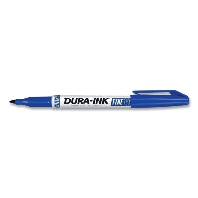Markal 96025 Dura-Ink 15 Marker, Blue, 1/16 in, Felt
