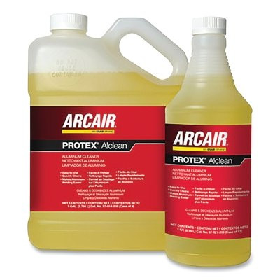 Arcair 57021200 Protex Alclean Aluminum Cleaner, 1 qt, Bottle, Solvent Odor