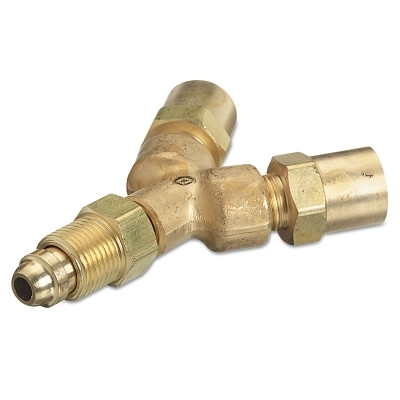 Western Enterprises 401 Y Connection, 200 psi, Brass, 5/8 in-18 (M)
