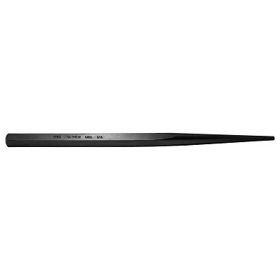 Mayhew Tools 22005 Line-Up Punch - Full Finish, 15 in, 1/4 in Tip, Alloy Steel