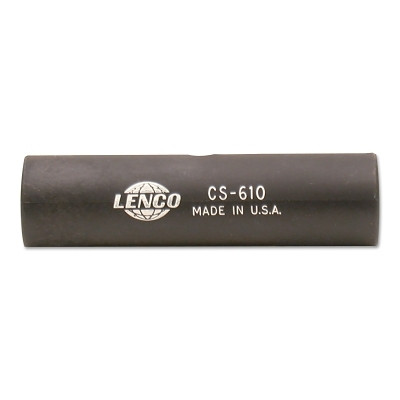 Lenco 06010 Mechanical Cable Splicer, Single Oval-Point Screw Connection, 6 to 1/0 Cable Cap