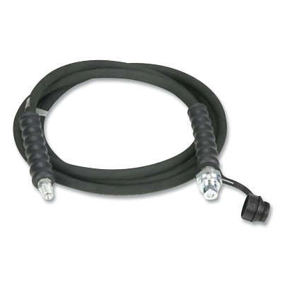 Enerpac HC9206 900-Series High Pressure Hydraulic Hose, 6 ft, Rubber, 1/4 in dia, 3/8 in NPTF/CH604 Couplings