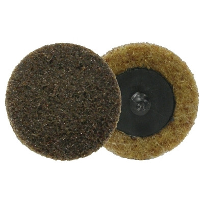 Weiler 51535 Non-Woven Surface Conditioning Disc 3 In Aluminum Oxide Coarse Button Style