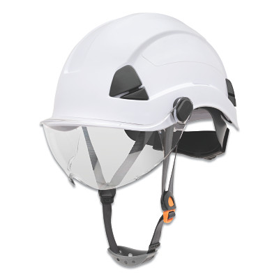 Fibre-Metal by PIP FSH10001 Safety Helmet, 6-point Ratchet Suspension, Not-vented, White