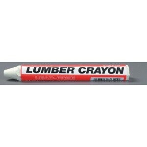 Markal Lumber Crayon #200 Lumber & Timber Marker, Color: White, Packaging Qty: 12 per dozen - 12 dozen per case