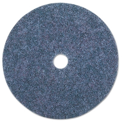 Scotch-Brite 7000046248 Light Grinding and Blending Center Hole Disc, 7 in dia, 7/8 in Arbor, 6,000 RPM, Ceramic Aluminum Oxide, Blue