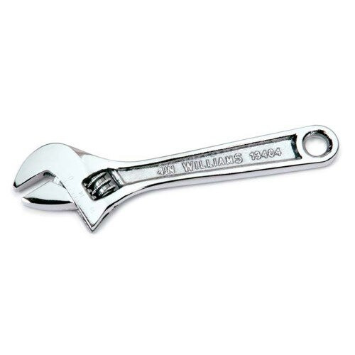 Williams Adjustable Wrench, Size: 24", Material: Chrome