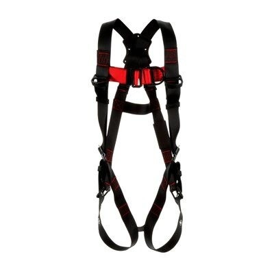 3M Protecta Vest-Style Climbing Harness, Black, M/L, 1/Case