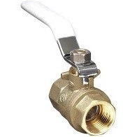 Apollo 1/2" Female NPT x Female NPT Locking Lever, 600 PSI, Bronze 2 piece
