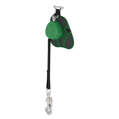 MSA VTLEW-021-PE-A V-TEC EDGE Personal Fall Limiter, Single Leg, 8 ft, 310 lb Load Cap, Harness Locking Pin, 36CS Snaphook Bottom Connector