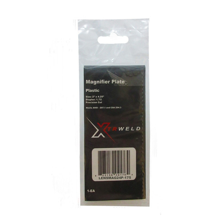 MAG Lens DIOP Magnification 1.75 2x4.25" POLY Ea in Hang Bag