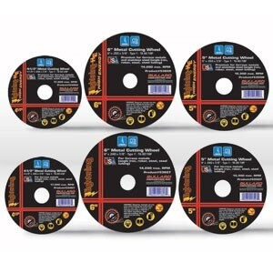 Cut Off Wheel, TYPE 1 CUT OFF WHEELS FOR ANGLE GRINDERS & CIRCULAR SAWS