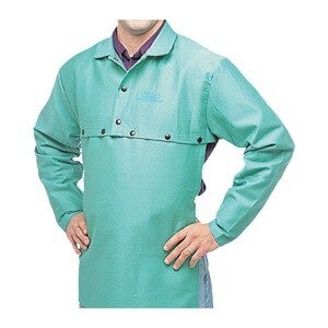 Alliance Spatter guard, Size: XL, Type: Open back design for cool comfort, Note: Bibs sold separately, Material: FR-7A flame retardant cotton sateen (For up to 50 normal home washings and 25 commercial)