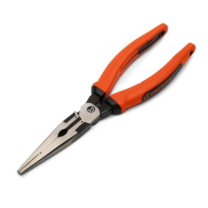 Long Nose Pliers, Knife-Knife/AWG 11, Z2, Polished, 3.9 Inch