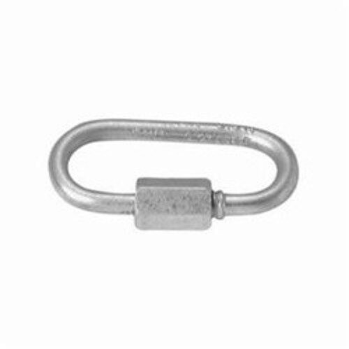 Quick Link, Campbell, 1/4 in Size, 0.34 in Snap, 880 lb