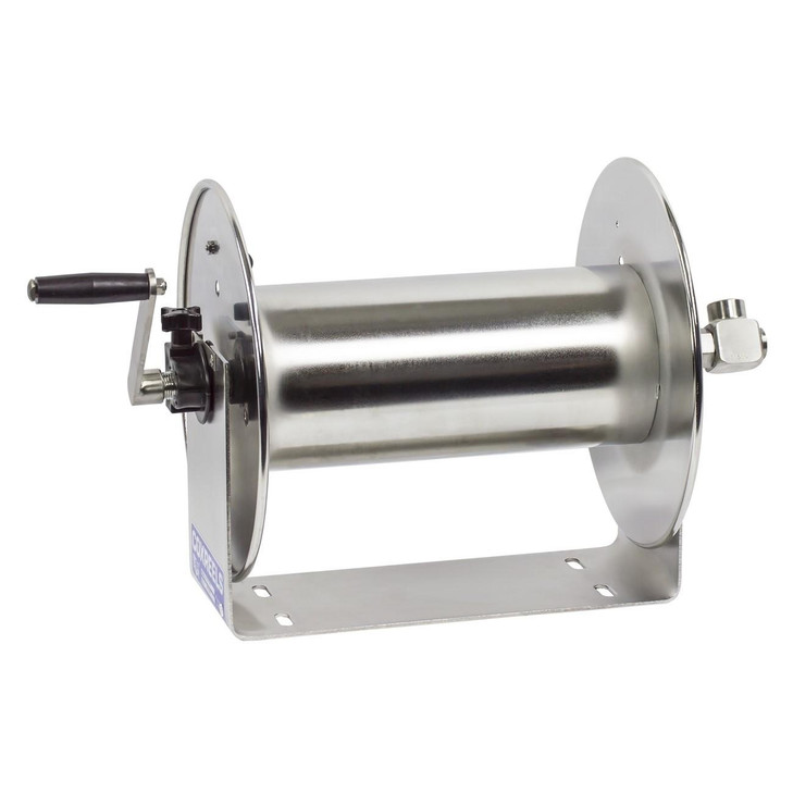Hose Reel, 100-SS, 1/2 Inch ID, 7/8 Inch OD, 75 ft L