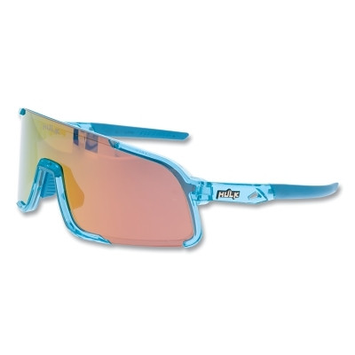 MCR Safety HK45PZP Hulk HK4 Series Safety Glasses, Pink Mirror, MAX3 Hard Coating, Polarized, Coral Glow Polycarbonate Frame