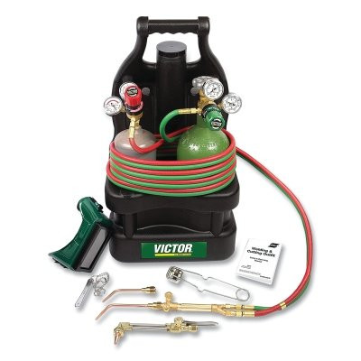 Victor 0384-0948 G-150 Portable Tote Outfit, G150-J-CPT, Acetylene, Tanks Included