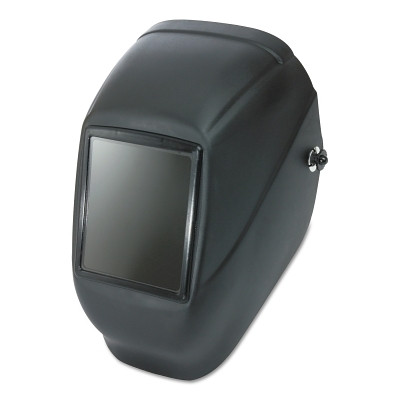 Fibre-Metal by PIP 42090BK Tigerhood Futura Welding Helmet, #10 Shade, Black, Fixed Front, 4-1/2 in x 5-1/4 in Window, Incl Mounting Cups/Lens/Plate