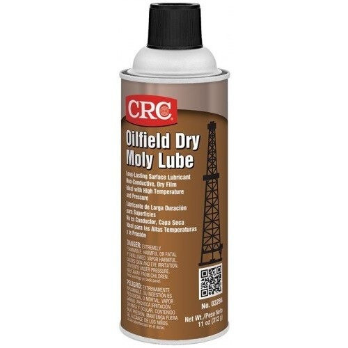 Lubricant, 16 oz, Aerosol, Gray, Dry Film, 12/CS