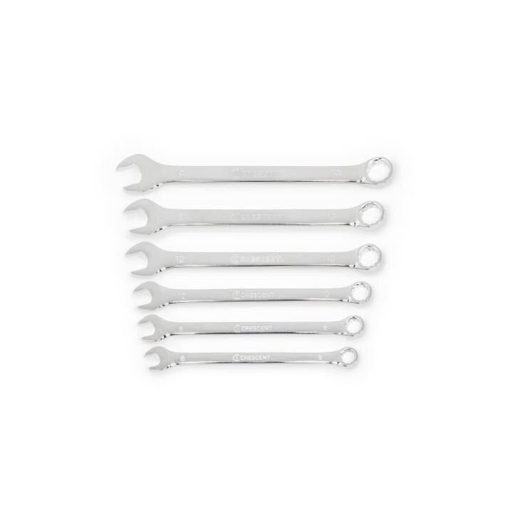 Combination Wrench Set, Alloy Steel, Metric, 8MM, 14MM