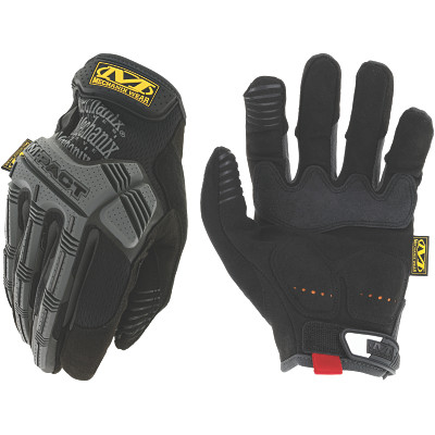 Mechanix Wear MPTP58010 Mechanix Wear M-Pact Mechanics Gloves, Size 10/Large, Black, Vendor Pack
