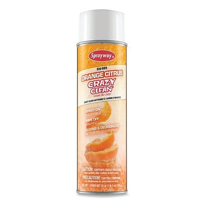 Sprayway SW985 Orange Citrus Crazy Clean, 20 oz Aerosol Can