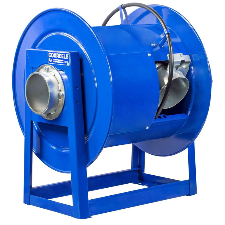 Hose Reel, 300, 6 Inch ID, 36 ft Hose L, Steel, Spring
