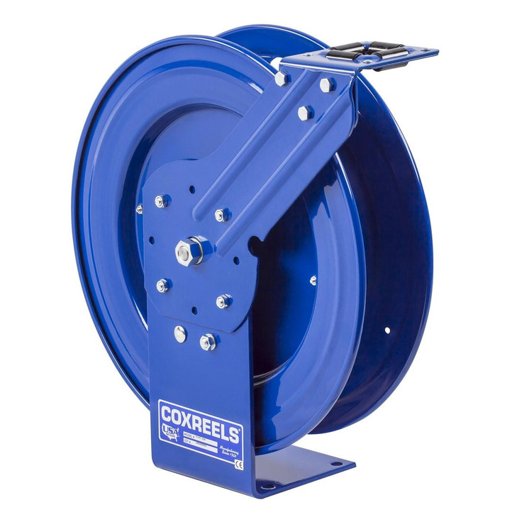 Hose Reel, P, 1/4 Inch ID, 9/16 Inch OD, 30 ft Hose L, Steel