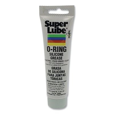 Super Lube 93003 O-Ring Silicone Grease, 3 oz, 2 NLGI